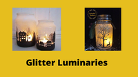 Glitter Luminaries