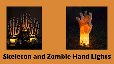 Skeleton and Zombie Hand Lights