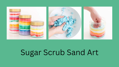 Sugar Scrub Sand Art