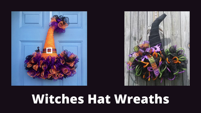 Witch Hat Wreaths Witch Hat Wreaths