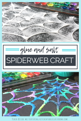 Salt and Glue Spider Webs