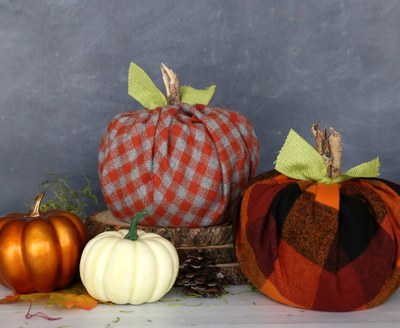 Toilet Paper Pumpkins