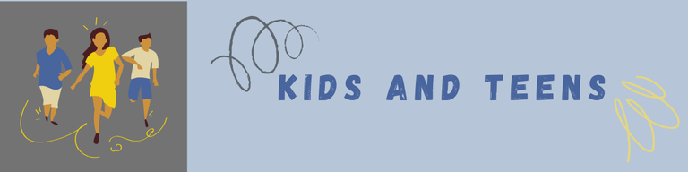 Kids and Teens header