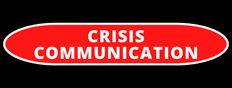 Crisis Communication 