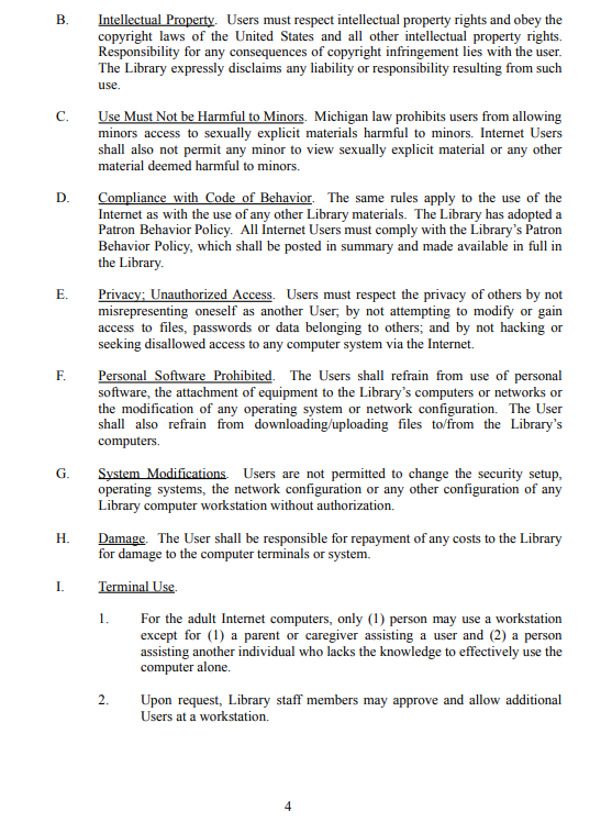 Internet Policy PG 4