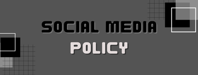 Social Media Policy 